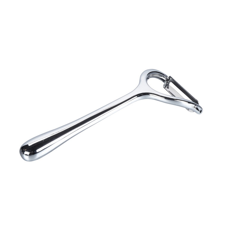 जिंक मिश्र धातु बिग बो पीलर स्टेनलेस स्टील ब्लेड सब्जी फल पीलर